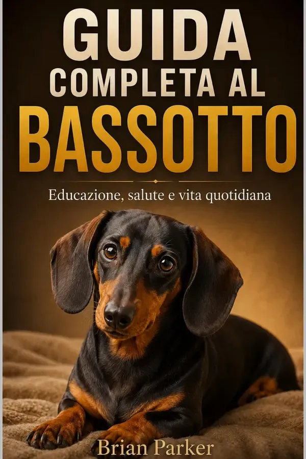 Copertina dell'ebook GUIDA COMPLETA AL BASSOTTO: Educazione, salute e vita quotidiana di Brian Parker