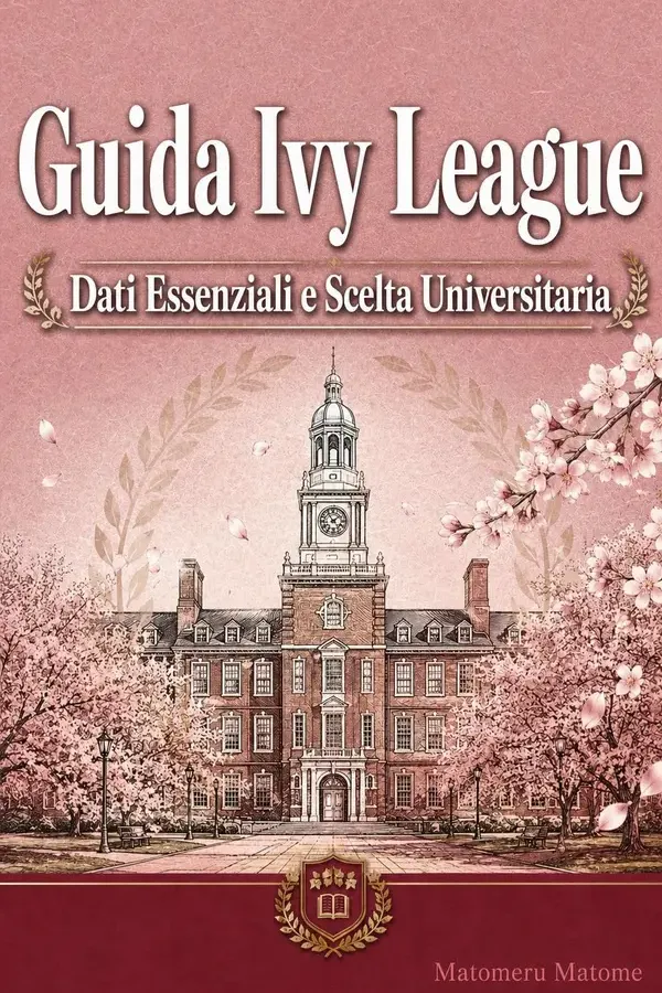 Copertina dell'ebook Guida Ivy League: Dati Essenziali e Scelta Universitaria (Guida Comparativa delle Università Vol. 1) di Matomeru Matome