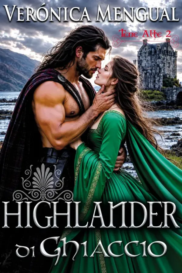 Copertina dell'ebook Highlander di Ghiaccio: Terre Alte 2 di Verónica Mengual