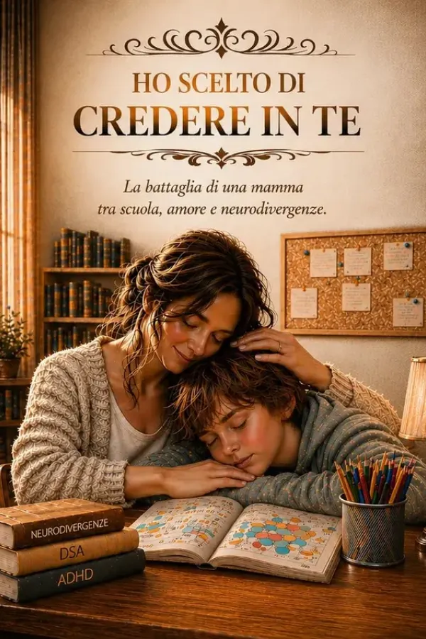Copertina dell'ebook HO SCELTO DI CREDERE IN TE: Il viaggio di una madre accanto a un figlio con ADHD e DSA di Sonia Morello