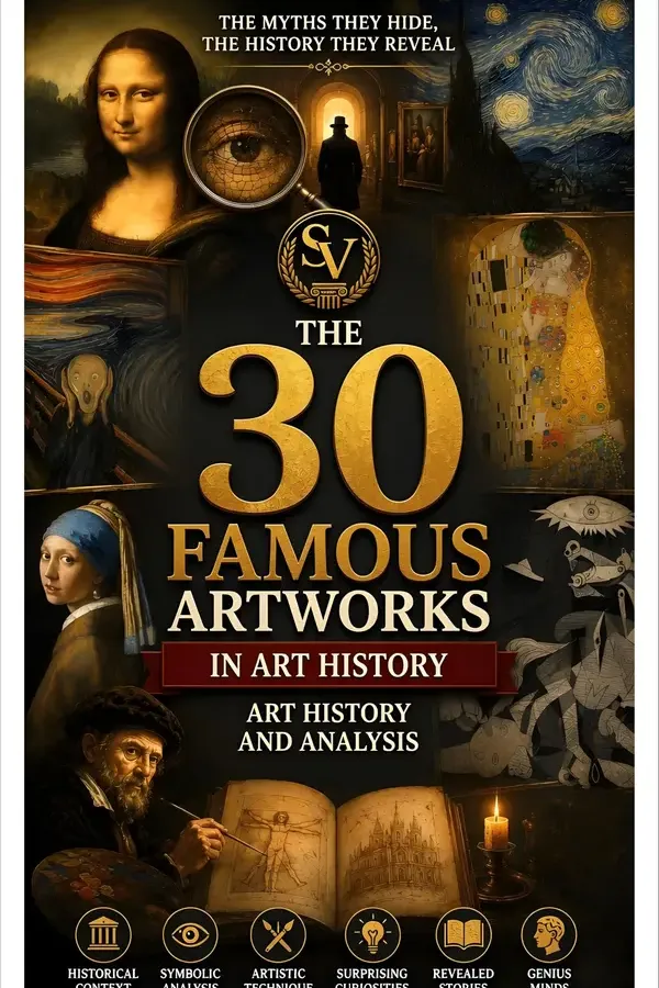 Copertina dell'ebook I 30 dipinti più famosi della storia dell'arte di Sapiens Verbum
