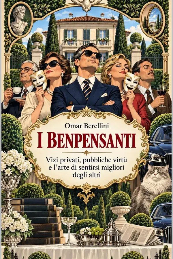 Copertina dell'ebook I BENPENSANTI: Il problema non è sembrare migliori. È cominciare a crederci (Cose Italiane) di Omar Berellini