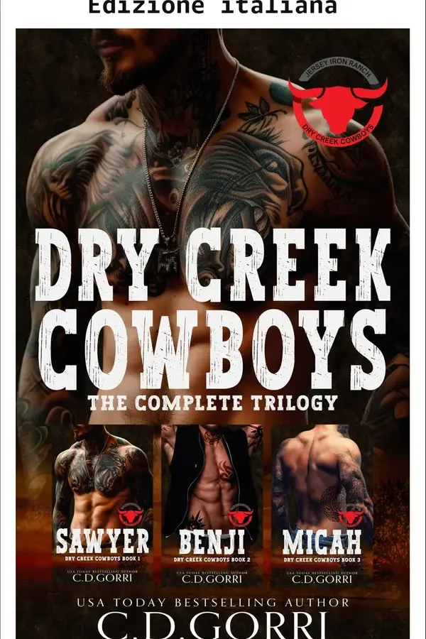 Copertina dell'ebook I cowboy di Dry Creek: la trilogia completa di C.D. Gorri