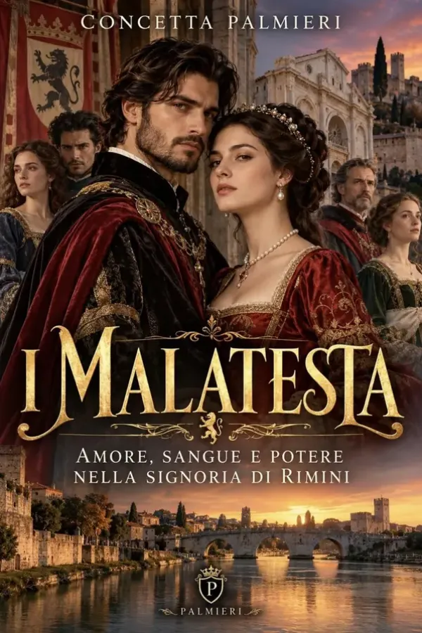 Copertina dell'ebook I MALATESTA : Amore, sangue e potere nella signoria di Rimini (EDIZIONI PALMIERI) di CONCETTA PALMIERI