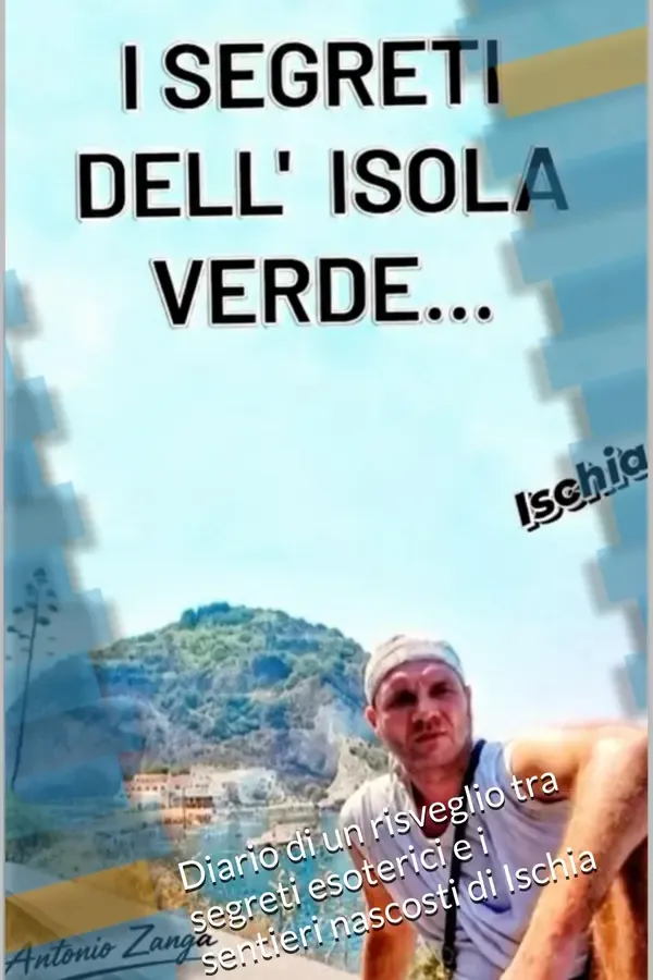 Copertina dell'ebook I misteri dell'isola verde: Diario di un risveglio tra segreti esoterici e i sentieri nascosti di Ischia di Antonio Zanga
