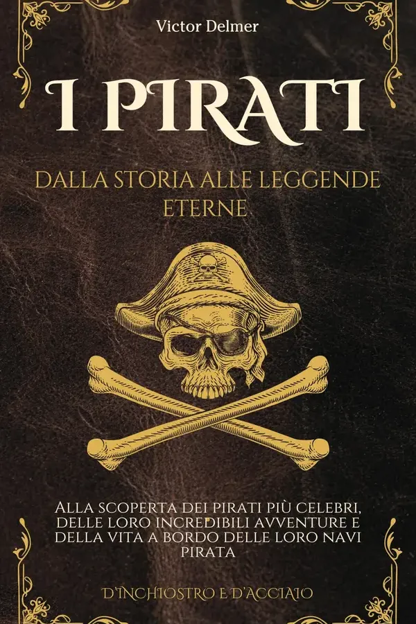 Copertina dell'ebook I Pirati: Dalla Storia alle Leggende Eterne : Alla scoperta dei pirati più celebri, delle loro incredibili avventure e della vita a bordo delle loro navi pirata (D'Inchiostro e d'Acciaio) di Victor Delmer