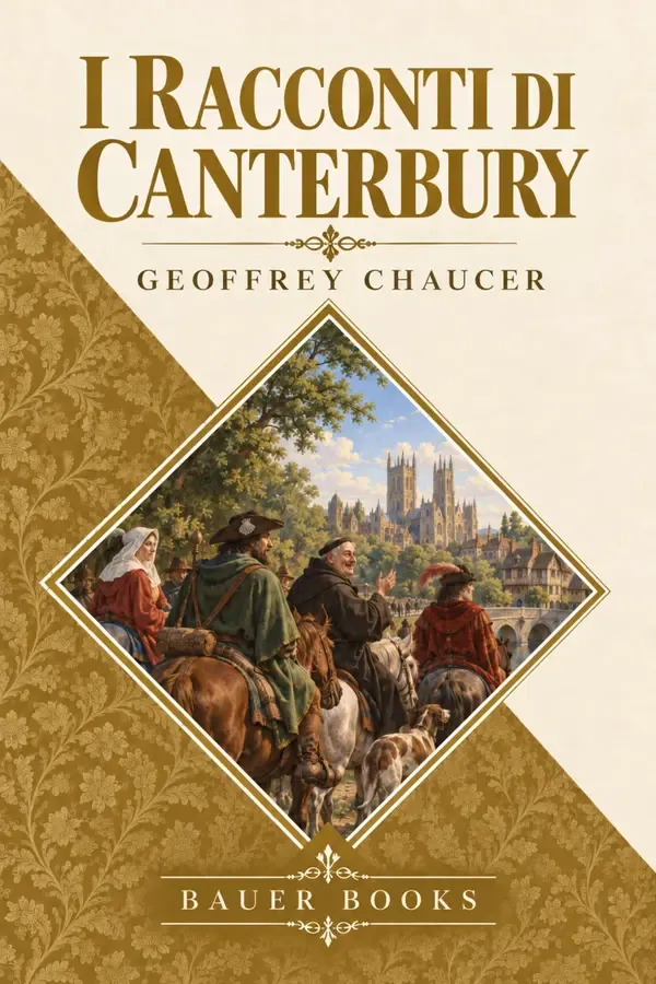 Copertina dell'ebook I Racconti di Canterbury di Geoffrey Chaucer