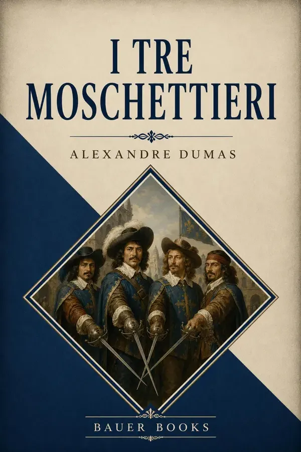 Copertina dell'ebook I Tre Moschettieri di Alessandro Dumas