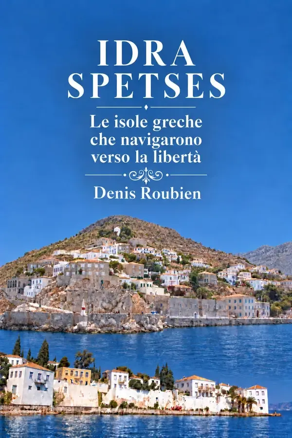 Copertina dell'ebook Idra - Spetses. Le isole greche che navigarono verso la libertà: Una guida di viaggio diversa sulla Grecia, tra storia, architettura e natura (Viaggio nella cultura e nel paesaggio Vol. 15) di Denis Roubien