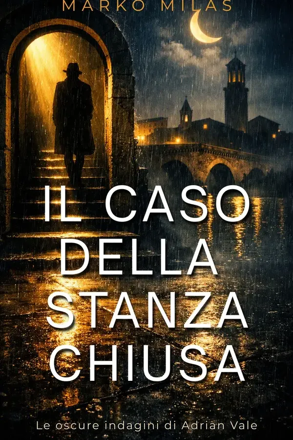 Copertina dell'ebook Il Caso della Stanza Chiusa: Le oscure indagini di Adrian Vale di Marko Milas
