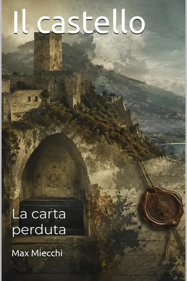 Copertina dell'ebook Il castello: La carta perduta (Racconti Vol. 35) di Max Miecchi