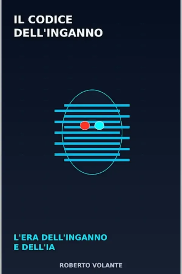 Copertina dell'ebook IL CODICE DELL'INGANNO l'era dell'inganno e della IA (THRILLER PSICOLOGICO Vol. 3) di ROBERTO VOLANTE