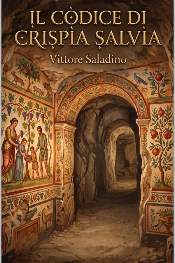 Copertina dell'ebook IL CODICE DI CRISPIA SALVIA (I racconti di Capo Boeo Vol. 3) di Vittore Saladino