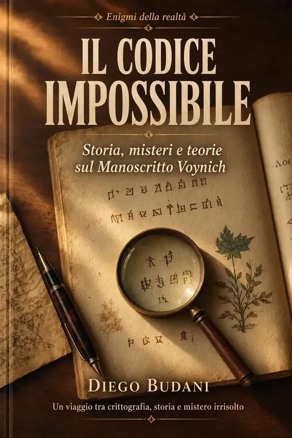 Copertina dell'ebook IL CODICE IMPOSSIBILE: Storia, misteri e teorie sul Manoscritto Voynich (Enigmi della Realtà) di Diego Budani