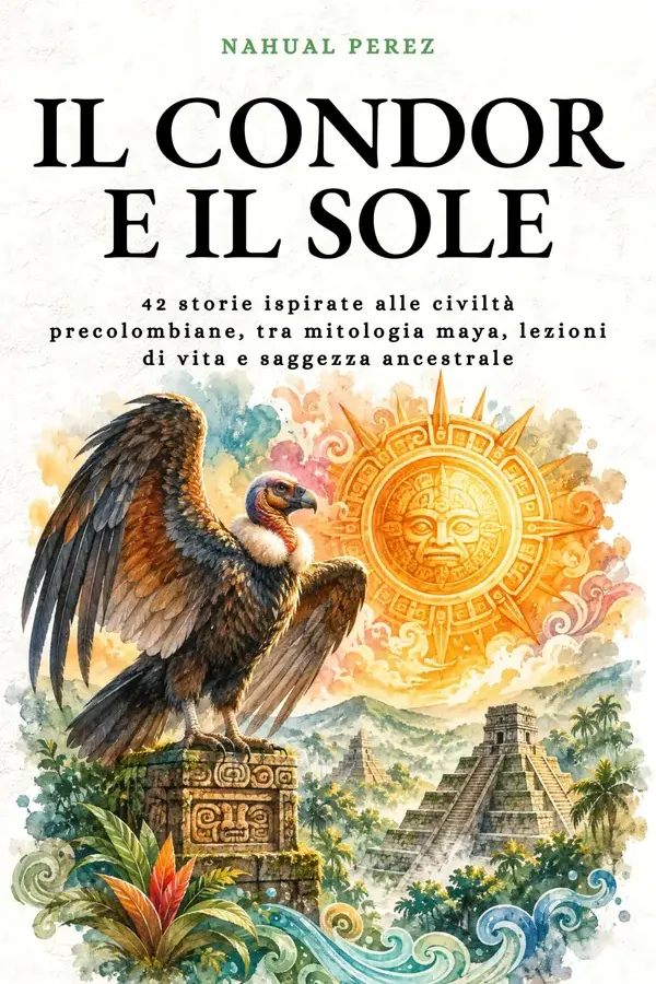 Copertina dell'ebook Il Condor e il Sole: 42 storie ispirate alle civiltà precolombiane, tra mitologia maya, lezioni di vita e saggezza ancestrale (Saggezza Zen) di Nahual Perez
