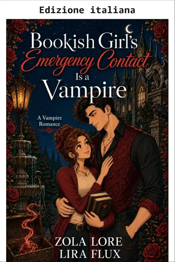 Copertina dell'ebook Il contatto di emergenza della topolina di biblioteca è un vampiro (Re alfa possessivi della piccola città Vol. 85) di Zola Lore