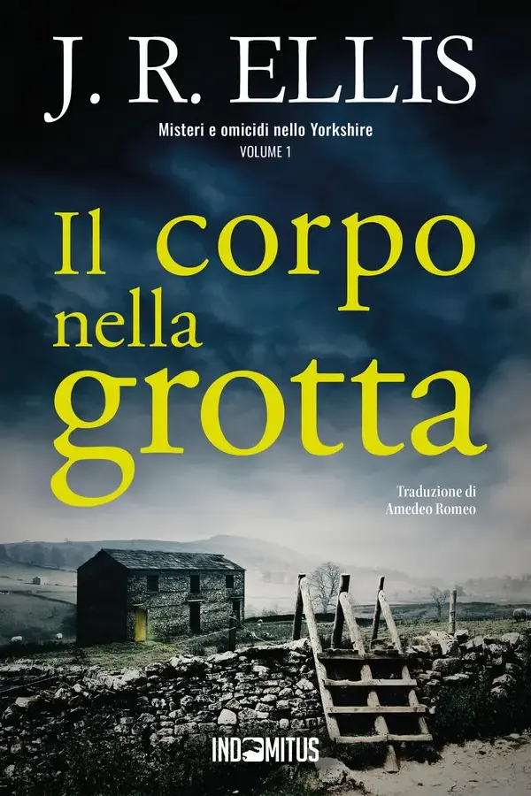Copertina dell'ebook Il corpo nella grotta (Misteri e omicidi nello Yorkshire Vol. 1) di J. R. Ellis