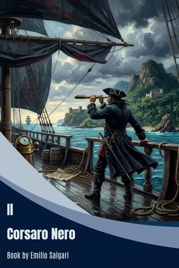 Copertina dell'ebook Il Corsaro Nero di Emilio Salgari