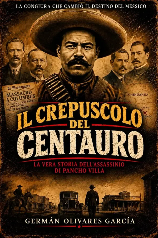 Copertina dell'ebook Il crepuscolo del Centauro (I fantasmi della Rivoluzione. Romanzi di sangue, potere, tradimento e morte durante la Rivoluzione messicana) di German Olivares Garcia