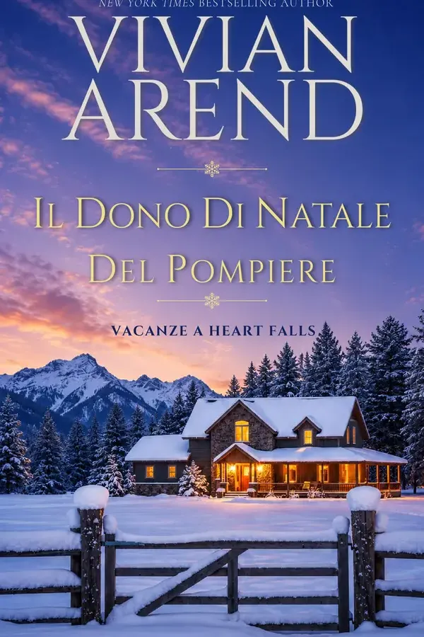 Copertina dell'ebook Il dono di Natale del pompiere (Vacanze a Heart Falls Vol. 1) di Vivian Arend