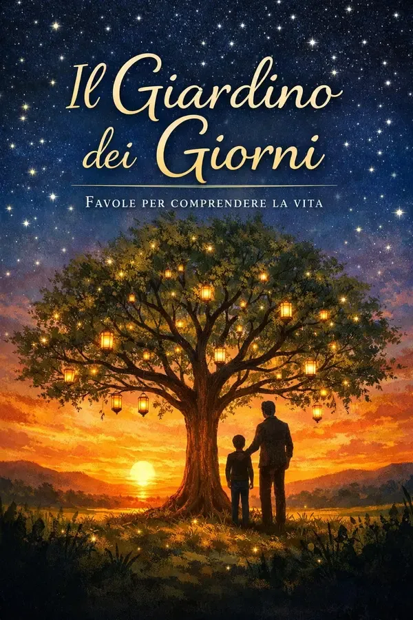 Copertina dell'ebook IL GIARDINO DEI GIORNI: 10 FAVOLE PER COMPRENDERE LA VITA di Rocco Mazzone