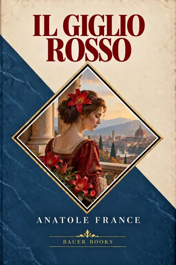 Copertina dell'ebook Il Giglio Rosso: Amore, desiderio e disillusione nella società elegante di fine Ottocento di Anatole France