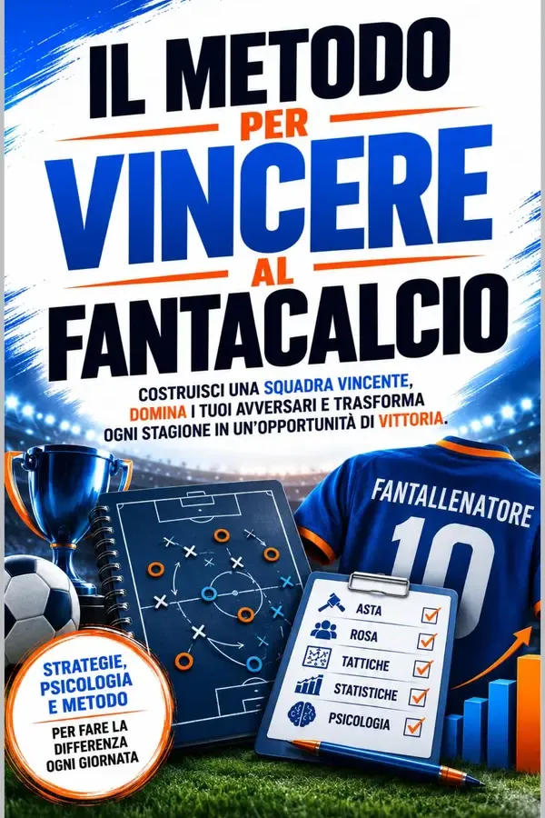 Copertina dell'ebook Il Metodo per Vincere al Fantacalcio: Costruisci una squadra vincente, domina i tuoi avversari e gioca ogni stagione da protagonista. di Sottovoce Official