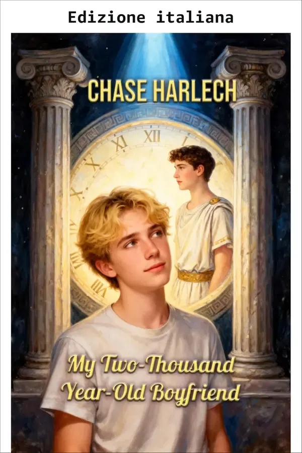 Copertina dell'ebook Il mio ragazzo di duemila anni (Peter e Patroklos Vol. 1) di Chase Harlech