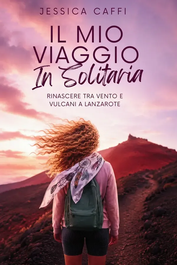 Copertina dell'ebook IL MIO VIAGGIO IN SOLITARIA: Rinascere Tra Vento e Vulcani a Lanzarote di Jessica Caffi