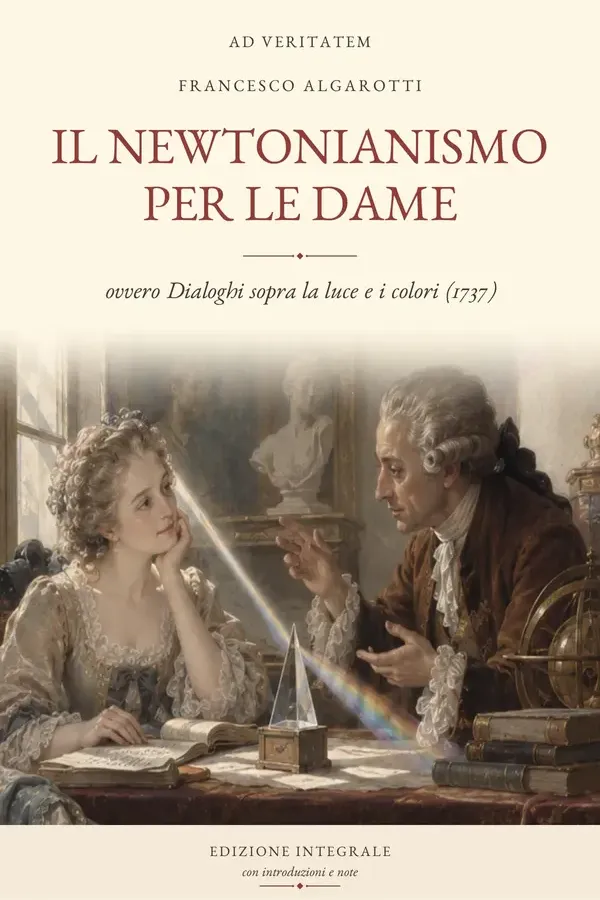 Copertina dell'ebook IL NEWTONIANISMO PER LE DAME (Annotato): ovvero Dialoghi sopra la luce e i colori (1737) di Francesco Algarotti