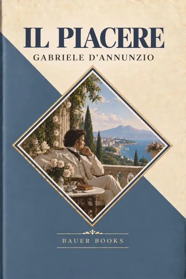 Copertina dell'ebook Il piacere di Gabriele D'Annunzio