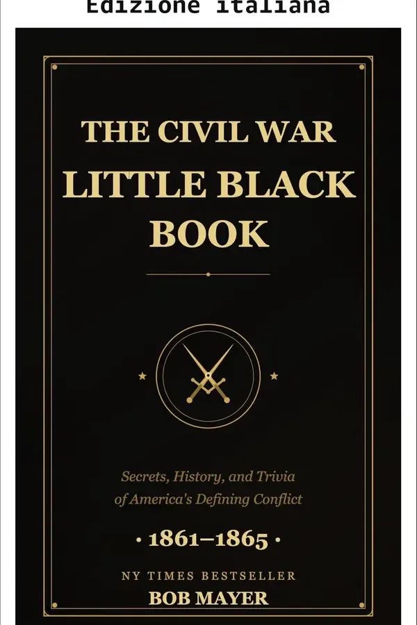 Copertina dell'ebook Il piccolo libro nero della guerra civile americana di Bob Mayer