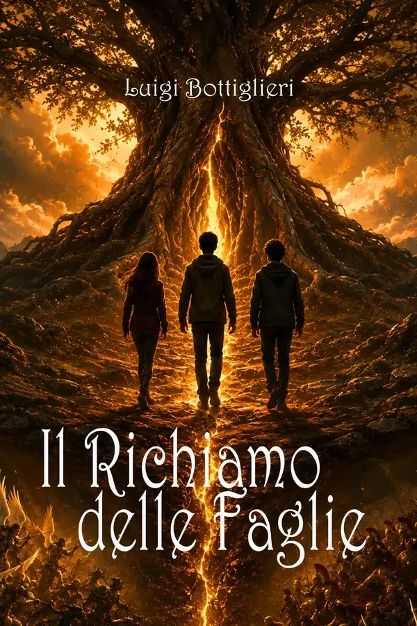 Copertina dell'ebook Il Richiamo delle Faglie: Tre ragazzi. Due mondi. Una guerra che minaccia l'equilibrio del Multiverso di Luigi Bottiglieri