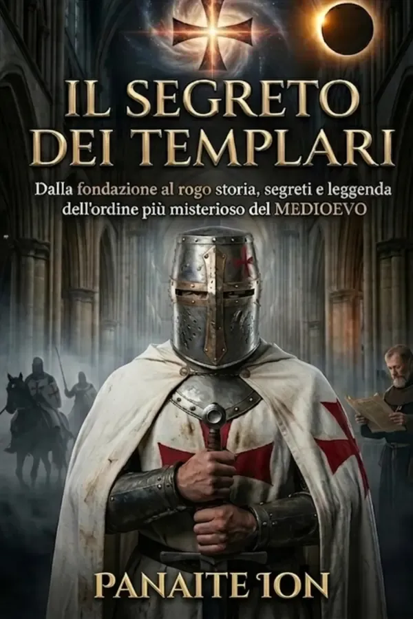 Copertina dell'ebook IL SEGRETO DEI TEMPLARI : Dalla fondazione al rogo - storia, segreti e leggenda dell'ordine più misterioso del Medioevo di Ion Panaite