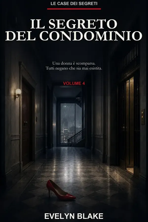 Copertina dell'ebook Il segreto del condominio: Un thriller psicologico su una donna scomparsa, vicini con segreti e un mistero nascosto in un appartamento - Le case dei segreti, Vol. 4 di Evelyn Blake