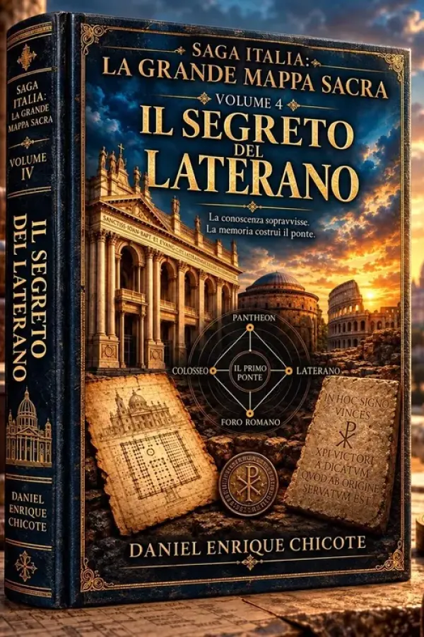 Copertina dell'ebook IL SEGRETO DEL LATERANO (SAGA ITALIA: LA GRANDE MAPPA SACRA Vol. 4) di Daniel Enrique Chicote