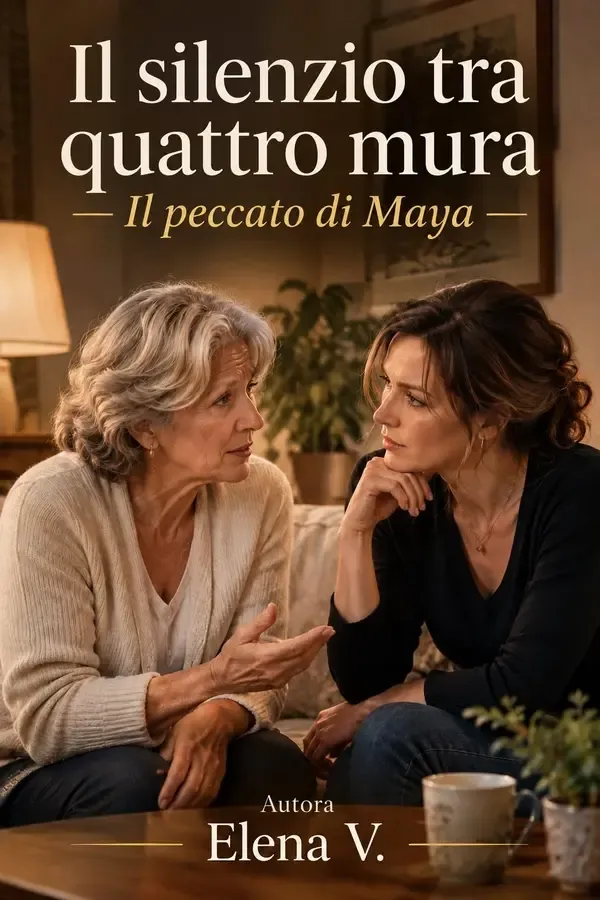 Copertina dell'ebook Il silenzio tra quattro mura: Il peccato di Maya (I segreti di Maja: Una saga di resilienza e amore Vol. 2) di Elena V.