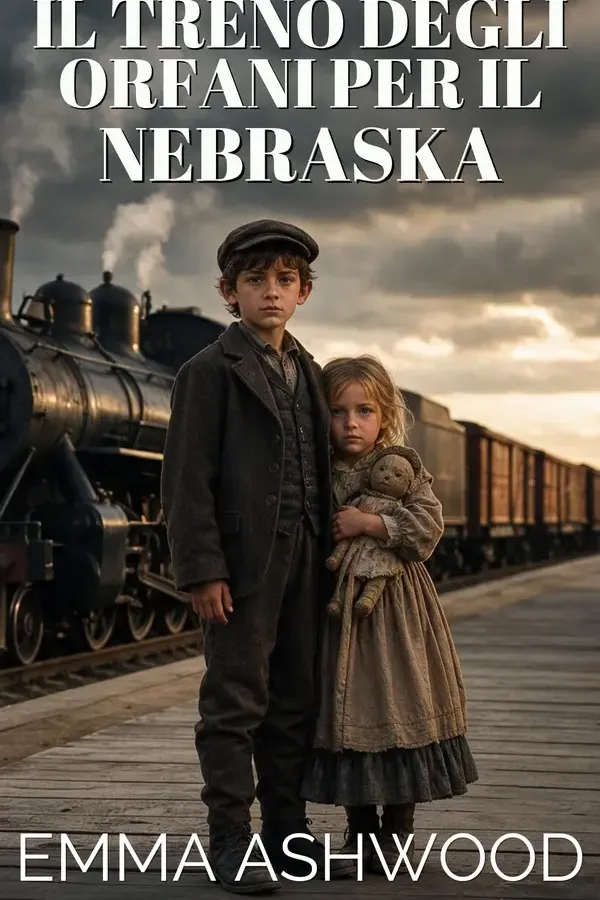 Copertina dell'ebook Il treno degli orfani per il Nebraska (Treni degli orfani verso l'Ovest Vol. 3) di Emma Ashwood