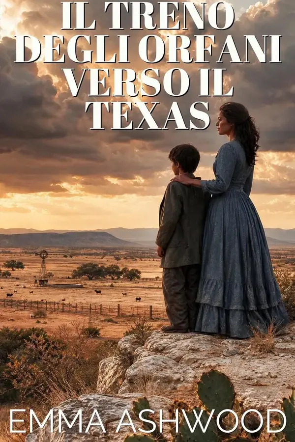 Copertina dell'ebook Il treno degli orfani verso il Texas (Treni degli orfani verso l'Ovest Vol. 5) di Emma Ashwood