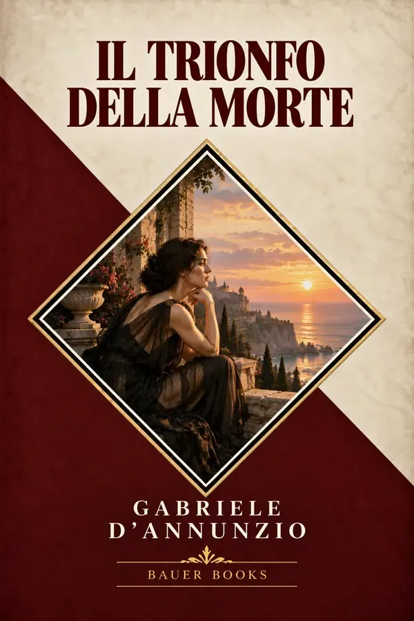 Copertina dell'ebook Il trionfo della morte di Gabriele D'Annunzio