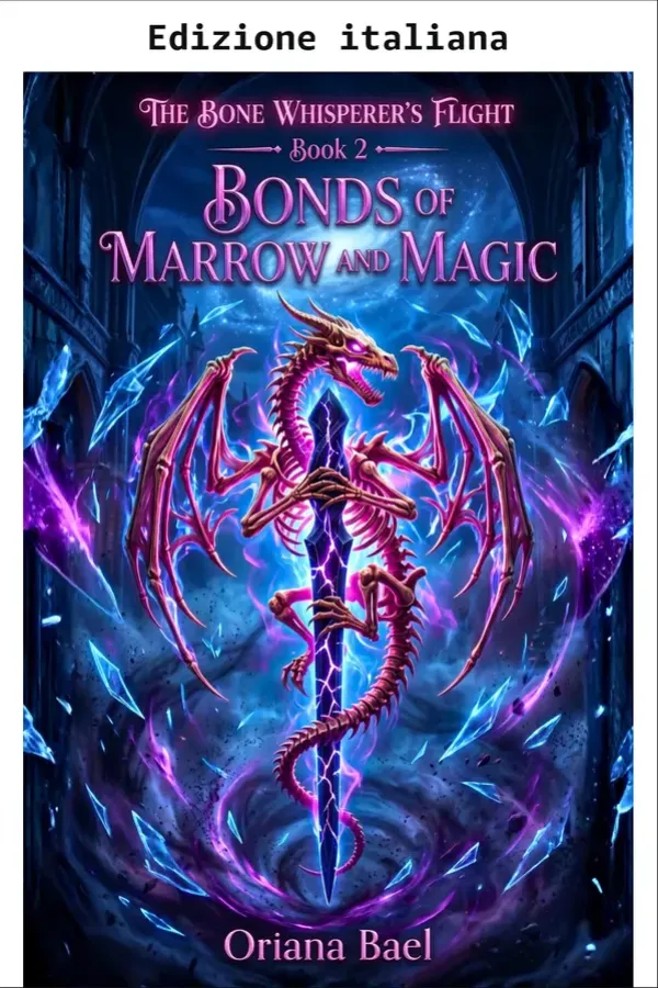 Copertina dell'ebook Il volo della sussurratrice di ossa di Oriana Bael