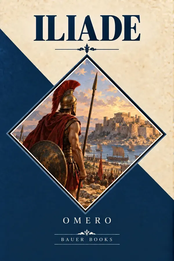 Copertina dell'ebook Iliade di Homerus (Omero)