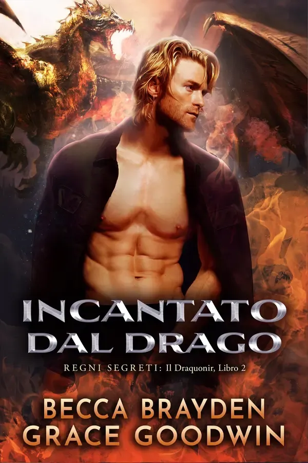 Copertina dell'ebook Incantato dal Drago (Regni Segreti, Il Draqunoir Vol. 2) di Grace Goodwin
