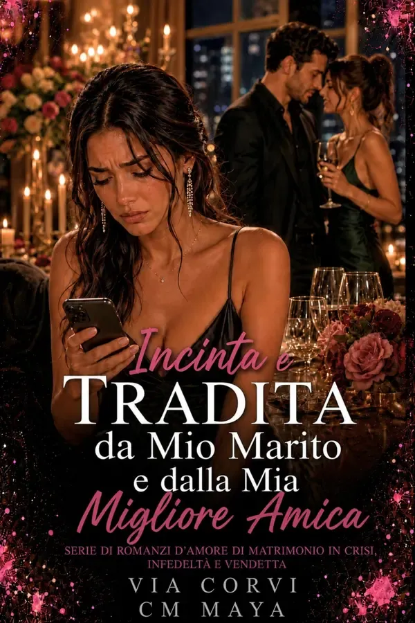 Copertina dell'ebook Incinta e Tradita da Mio Marito e dalla Mia Migliore Amica: Serie di Romanzi d'Amore di Matrimonio in Crisi, Infedeltà e Vendetta (Il suo matrimonio in crisi Vol. 25) di Via Corvi