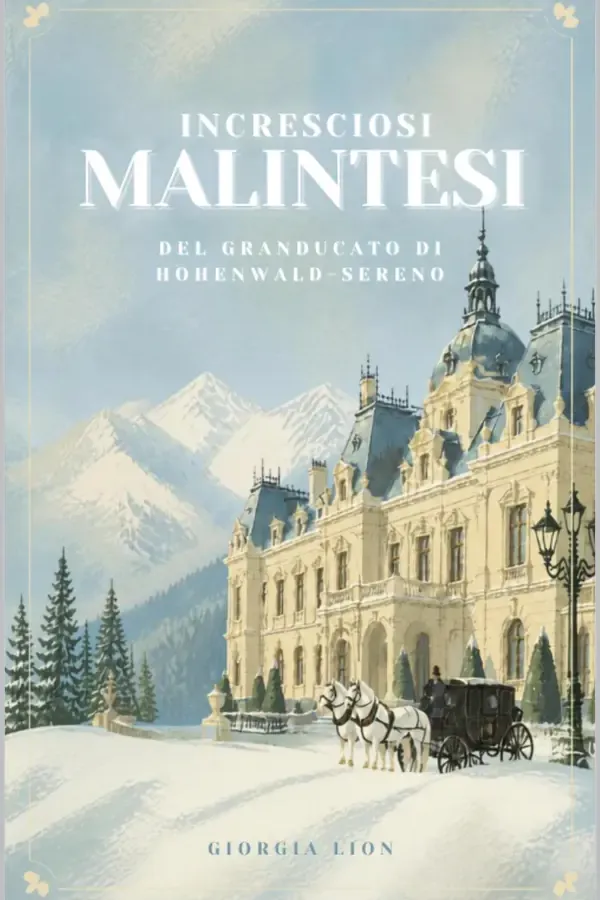 Copertina dell'ebook INCRESCIOSI MALINTESI del Granducato di Hohenwald-Sereno: Tre storie del più piccolo, del più ridicolo e del più caro dei Granducati d'Europa di Giorgia Lion