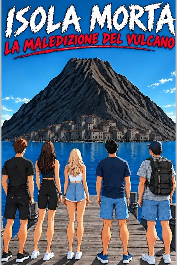 Copertina dell'ebook Isola Morta: La maledizione del vulcano di Malia Books