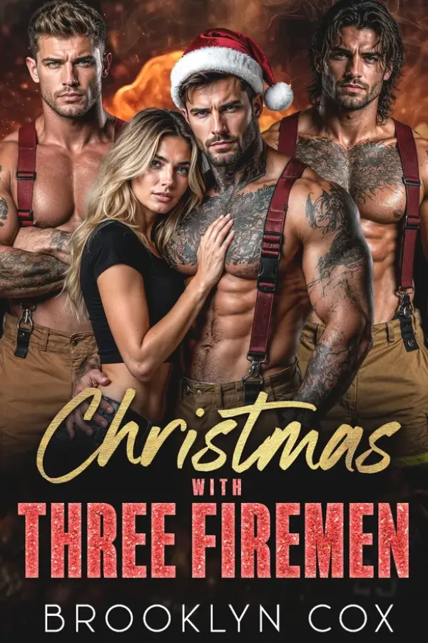 Copertina dell'ebook Italian Edition: Christmas with Three Firemen: Una bollente storia d'amore natalizia Why Choose con tre pompieri (Italian Edition: Firehouse Fantasies Vol. 5) di Brooklyn Cox