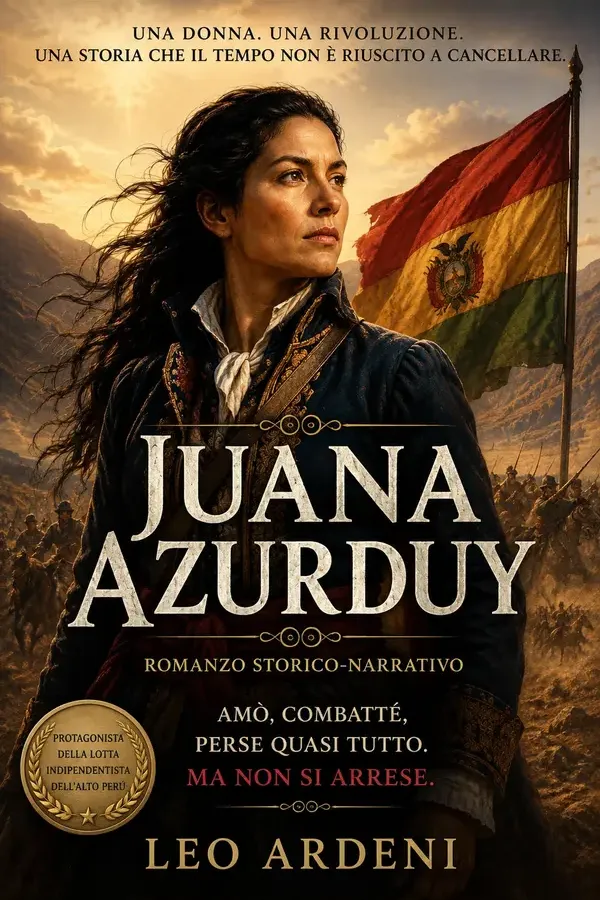 Copertina dell'ebook Juana Azurduy: La guerriera della libertà di Leo Ardeni
