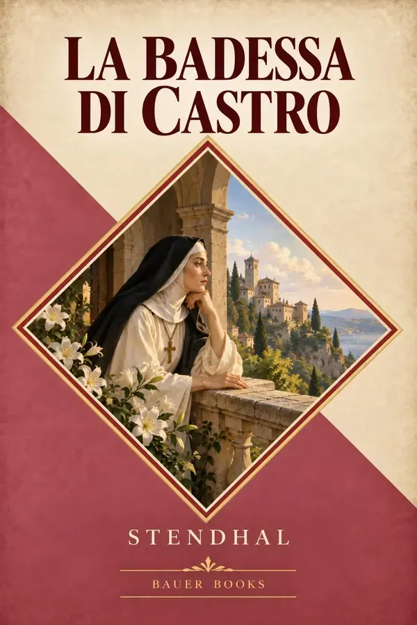 Copertina dell'ebook La badessa di Castro di Stendhal