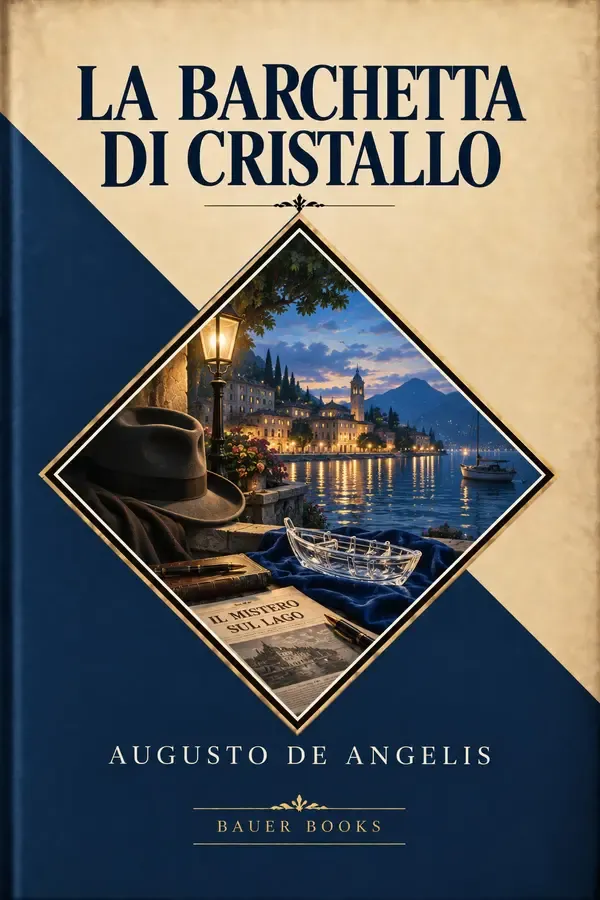 Copertina dell'ebook La barchetta di cristallo (GRANDI OPERE DI CRIMINALITÀ E MISTERO Vol. 10) di Augusto De Angelis